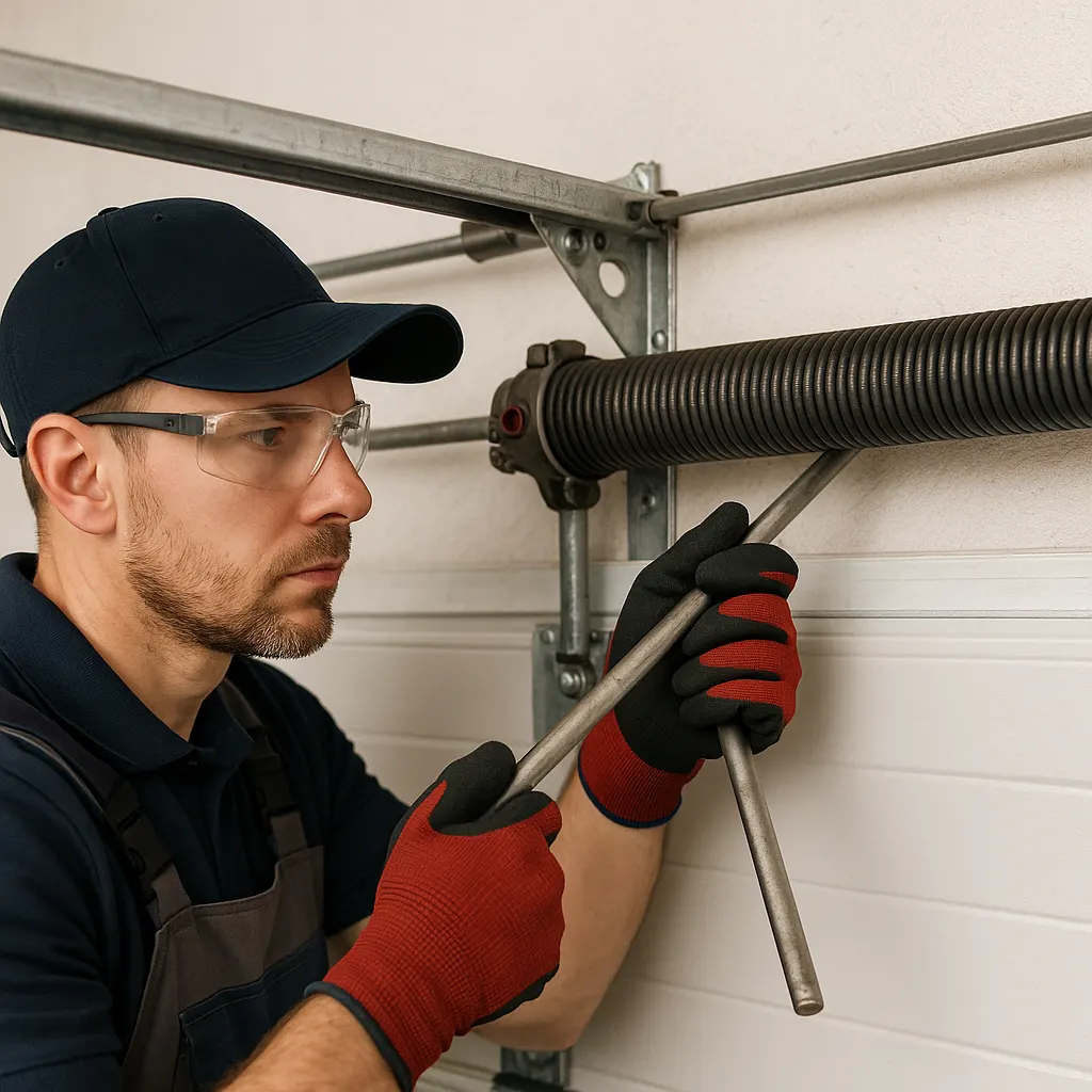 Garage Door Repair Linden — Professional Technician