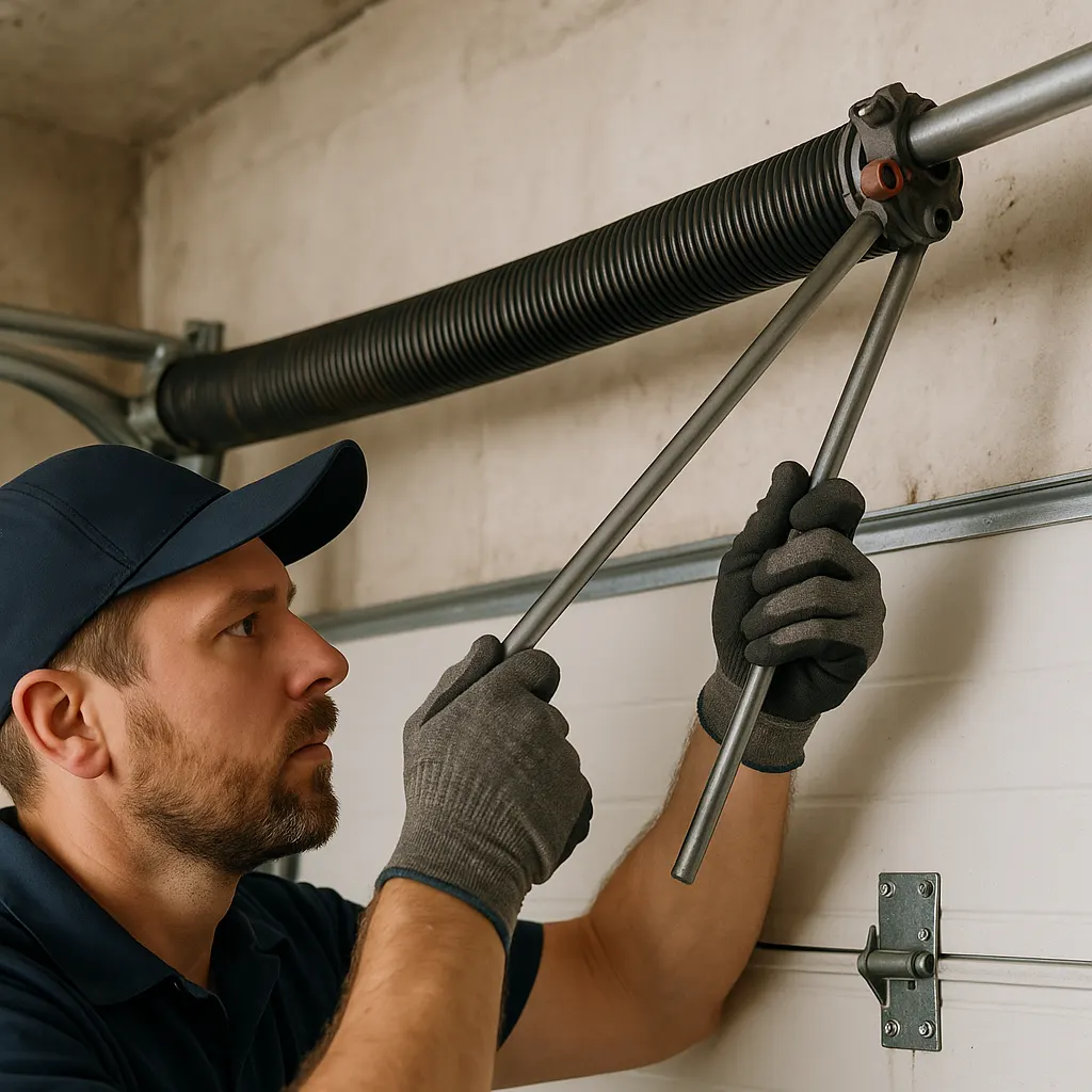 Garage Door Repair Linden — Professional Technician